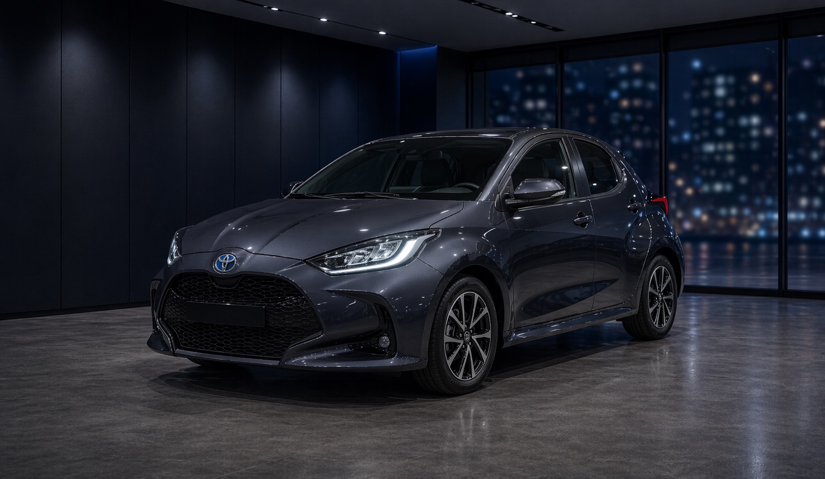 Toyota Yaris tijdens verkoopbeoordeling